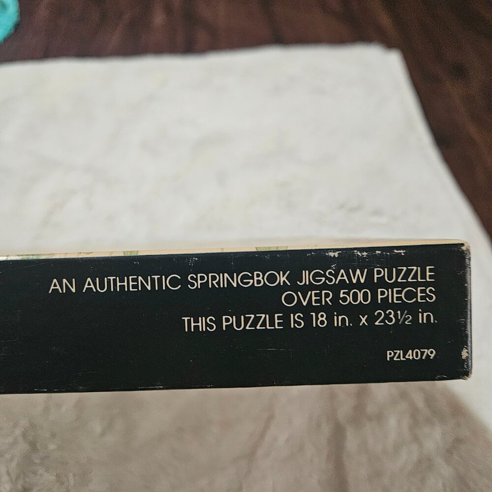 *VINTAGE* Springbok Puzzle - 500 pc - Picture 2 of 2